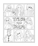The Official Trixie and Katya Coloring Book US - Paperback / softback
