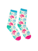 Books, Books, Books Socks - Large-Lifestyle and Leisure-買書書 BuyBookBook