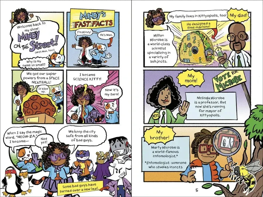 Max Meow 5: Attack of the ZomBEES US - Hardback