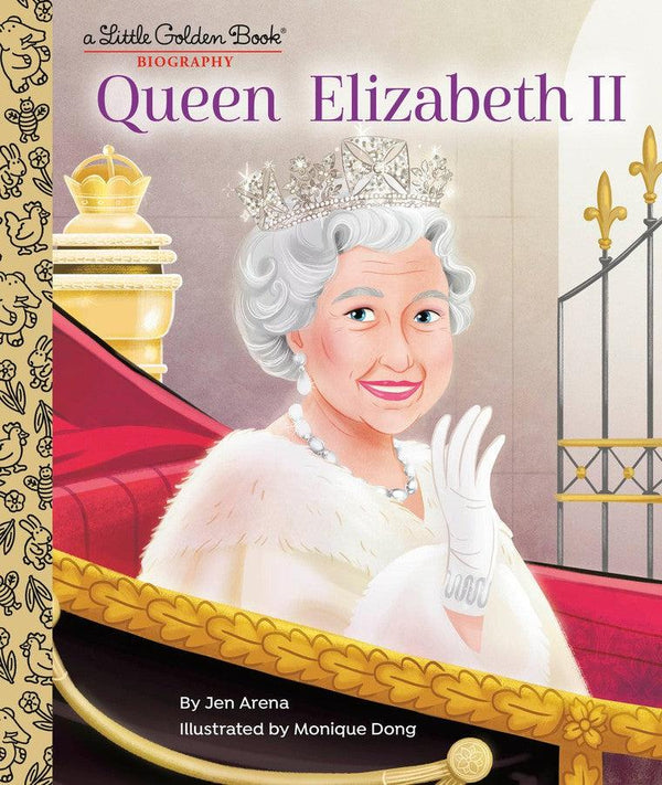 Queen Elizabeth II: A Little Golden Book Biography-Children’s / Teenage general interest: Biography and autobiography-買書書 BuyBookBook