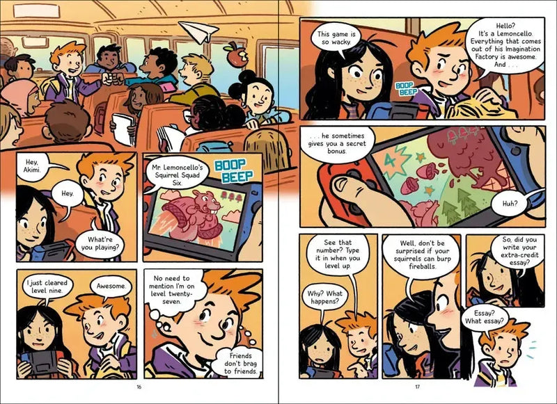 Escape from Mr. Lemoncello's Library: The Graphic Novel US - Hardback (9780593484852)