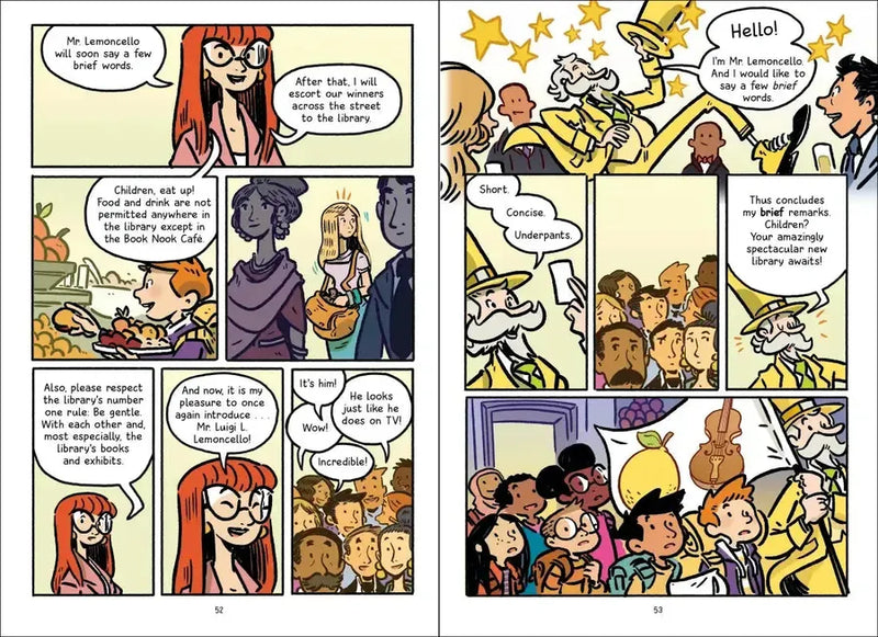 Escape from Mr. Lemoncello's Library: The Graphic Novel US - Paperback / softback