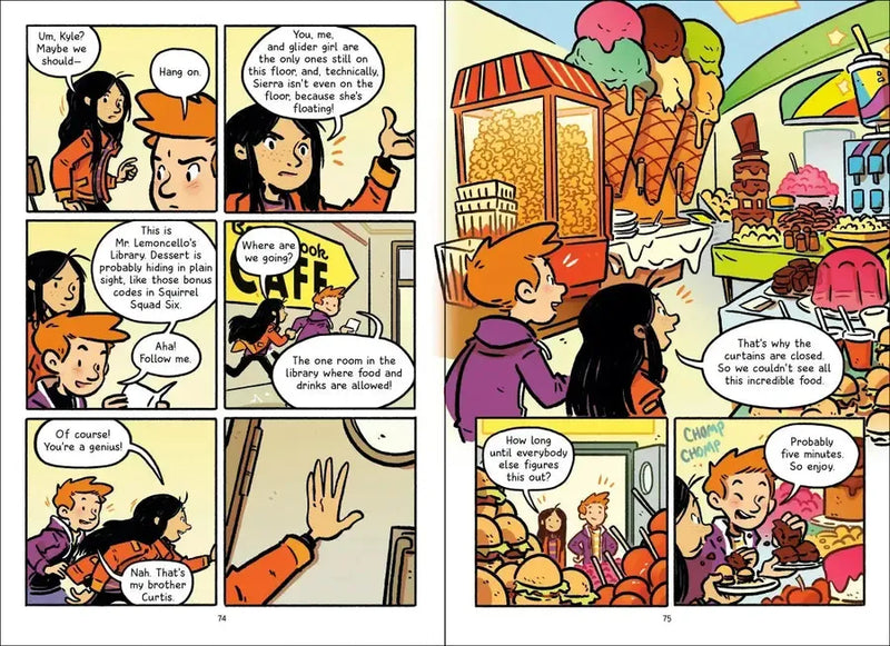 Escape from Mr. Lemoncello's Library: The Graphic Novel US - Paperback / softback