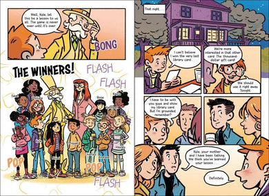 Escape from Mr. Lemoncello's Library: The Graphic Novel-Children’s / Teenage fiction: Action and adventure stories-買書書 BuyBookBook