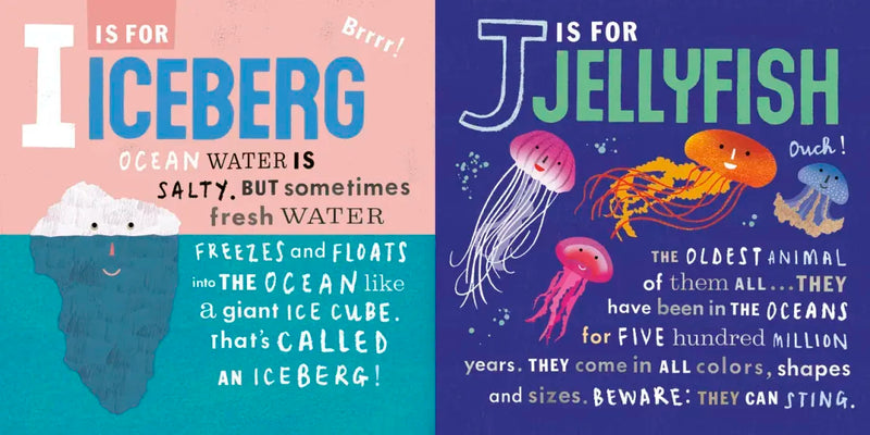 Mrs. Peanuckle's Ocean Alphabet US - Board book