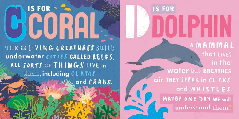 Mrs. Peanuckle's Ocean Alphabet US - Board book