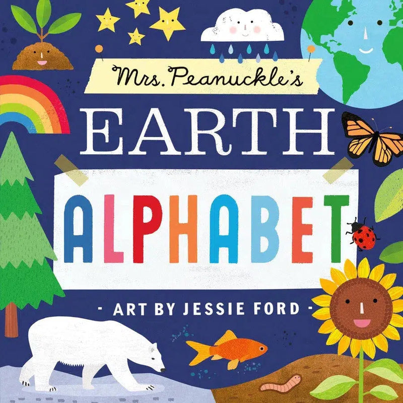 Mrs. Peanuckle's Earth Alphabet-Children’s Early years / early learning concepts-買書書 BuyBookBook