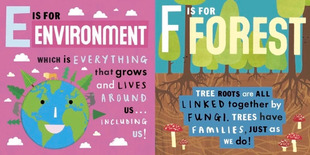 Mrs. Peanuckle's Earth Alphabet US - Board book