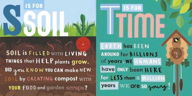 Mrs. Peanuckle's Earth Alphabet US - Board book