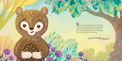 Breathe Like a Bear: First Day of School Worries US - Hardback