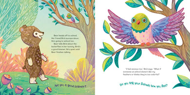 Breathe Like a Bear: First Day of School Worries US - Hardback