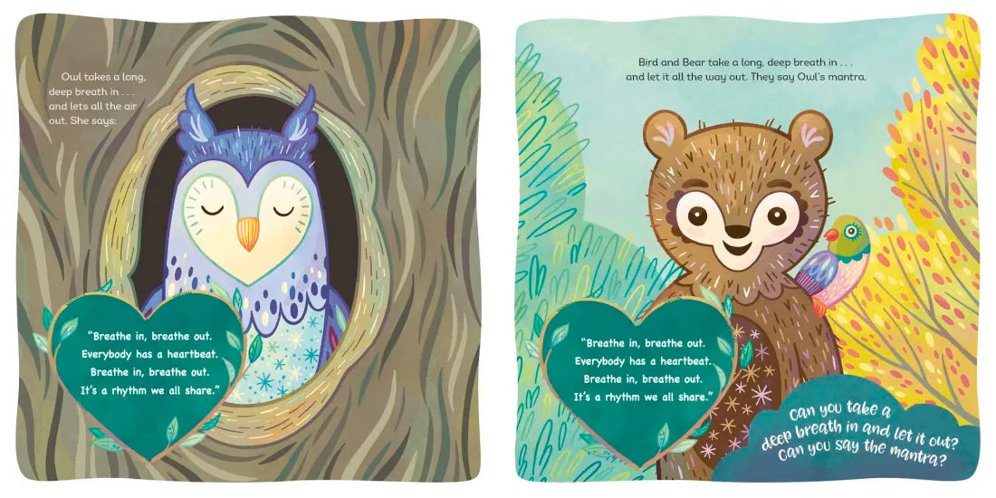 Breathe Like a Bear: First Day of School Worries US - Hardback