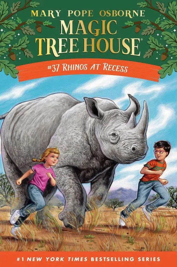 Magic Tree House #37 Rhinos at Recess-Children’s / Teenage fiction: Action and adventure stories-買書書 BuyBookBook