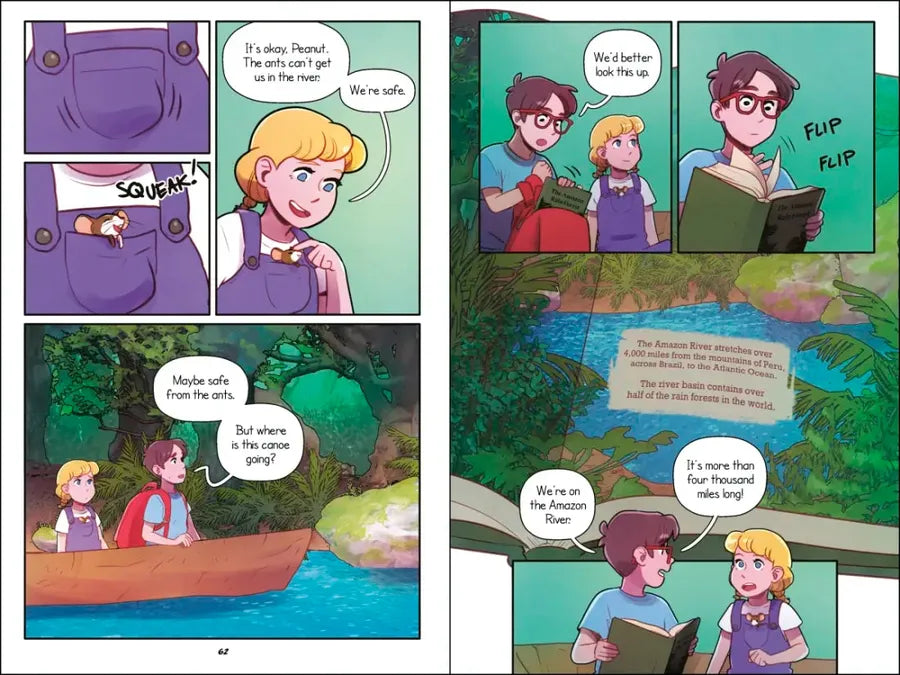 Afternoon on the Amazon Graphic Novel US - Paperback / softback