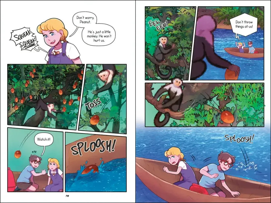 Afternoon on the Amazon Graphic Novel US - Paperback / softback