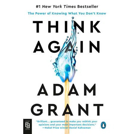 Think Again: The Power of Knowing What You Don't Know (Adam Grant)-Nonfiction: 心理勵志 Self-help-買書書 BuyBookBook