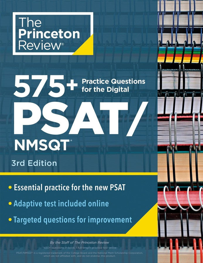 575+ Practice Questions for the Digital PSAT/NMSQT, 3rd Edition-Children’s Educational: general-買書書 BuyBookBook