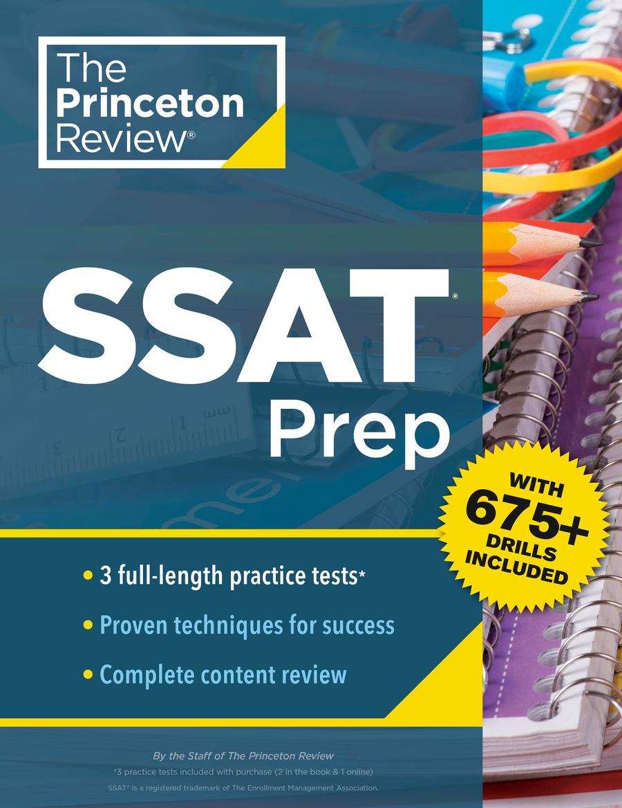 Princeton Review SSAT Prep-Children’s Educational: general-買書書 BuyBookBook