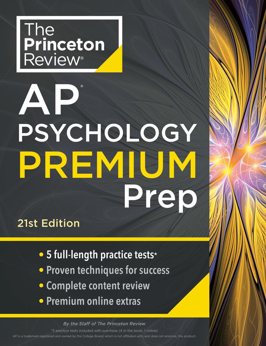 Princeton Review AP Psychology Premium Prep, 21st Edition-Children’s Educational: general-買書書 BuyBookBook
