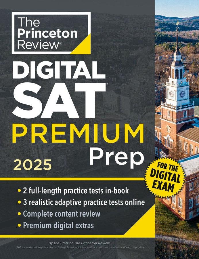 Princeton Review Digital SAT Premium Prep, 2025-Educational: Study and revision guides-買書書 BuyBookBook