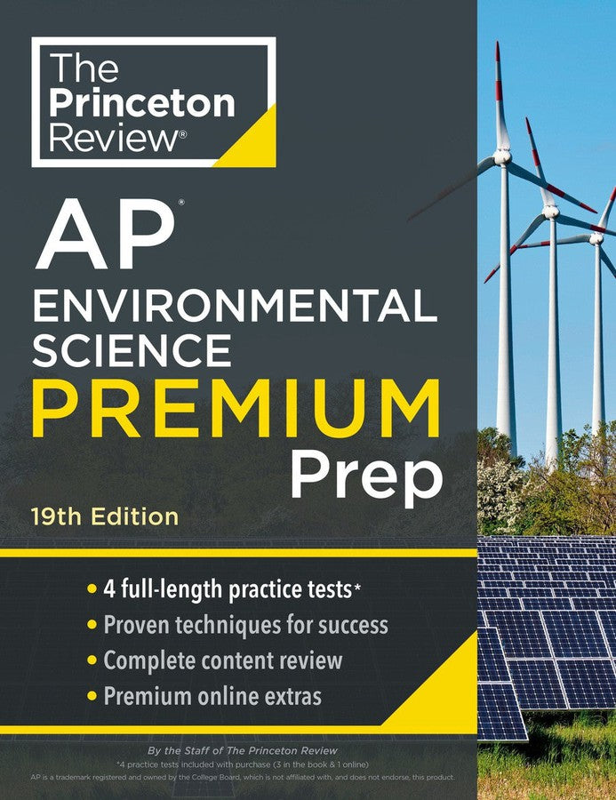 Princeton Review AP Environmental Science Premium Prep, 19th Edition-Children’s Educational: general-買書書 BuyBookBook