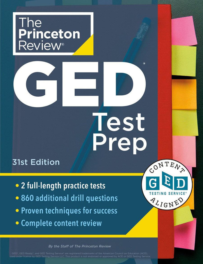 Princeton Review GED Test Prep, 31st Edition-Children’s Educational: general-買書書 BuyBookBook