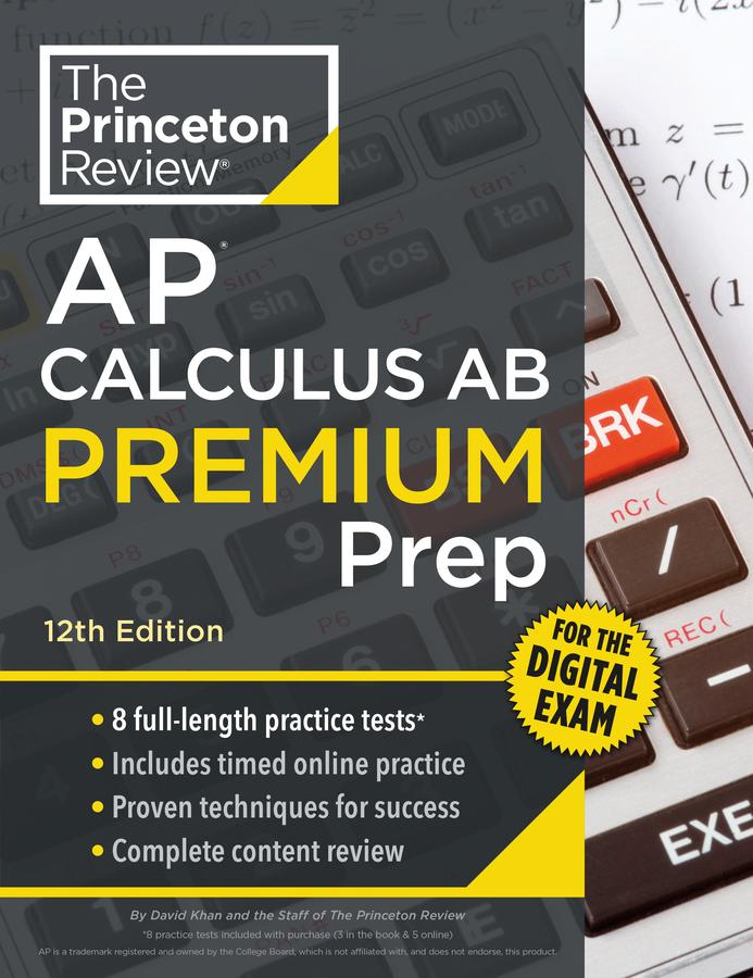 Princeton Review AP Calculus AB Premium Prep, 12th Edition-Educational: Study and revision guides-買書書 BuyBookBook