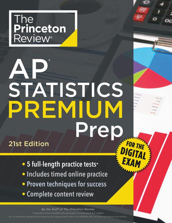 Princeton Review AP Statistics Premium Prep, 21st Edition-Children’s Educational: general-買書書 BuyBookBook
