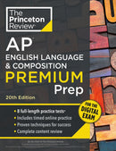 Princeton Review AP English Language & Composition Premium Prep, 20th Edition-Educational: Study and revision guides-買書書 BuyBookBook