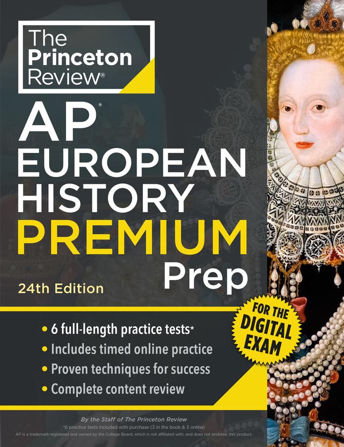 Princeton Review AP European History Premium Prep, 24th Edition-Educational: Study and revision guides-買書書 BuyBookBook