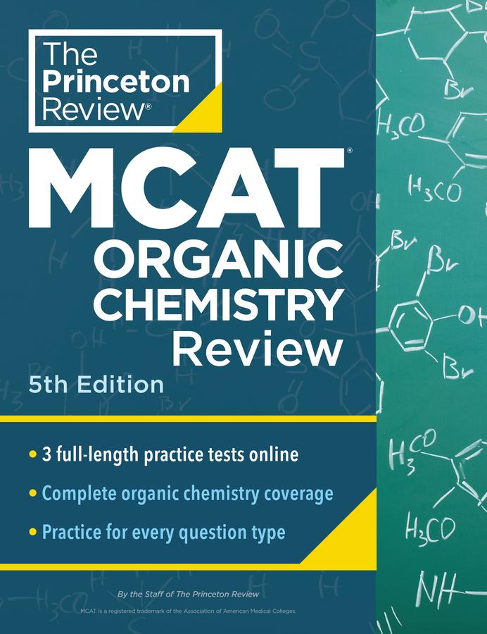 Princeton Review MCAT Organic Chemistry Review, 5th Edition-Medicine and Nursing-買書書 BuyBookBook