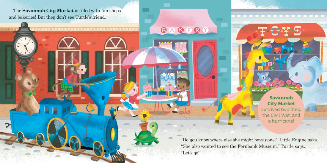 Welcome to Georgia: A Little Engine That Could Road Trip US - Board book