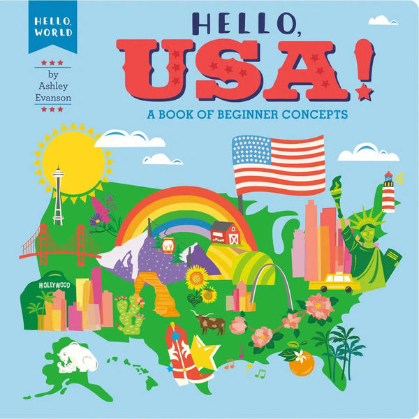 Hello, USA!-Children’s Early years / early learning concepts-買書書 BuyBookBook