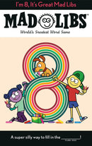 I'm 8, It's Great Mad Libs-Children’s interactive and activity books and kits-買書書 BuyBookBook
