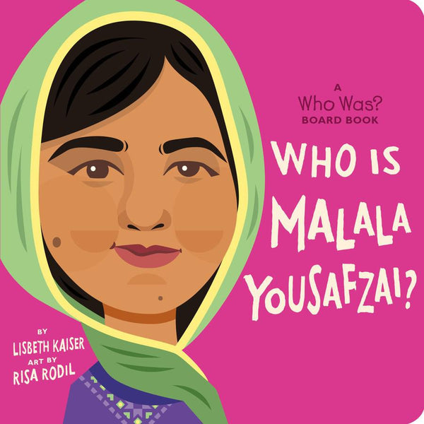 Who Is Malala Yousafzai?: A Who Was? Board Book-Children’s / Teenage general interest: Places and peoples-買書書 BuyBookBook