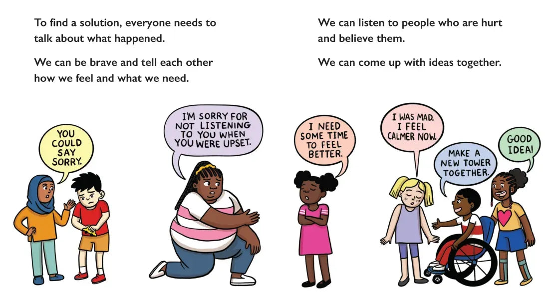 We Care: A First Conversation About Justice US - Board book