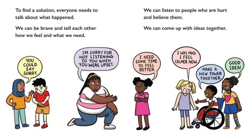 We Care: A First Conversation About Justice US - Board book