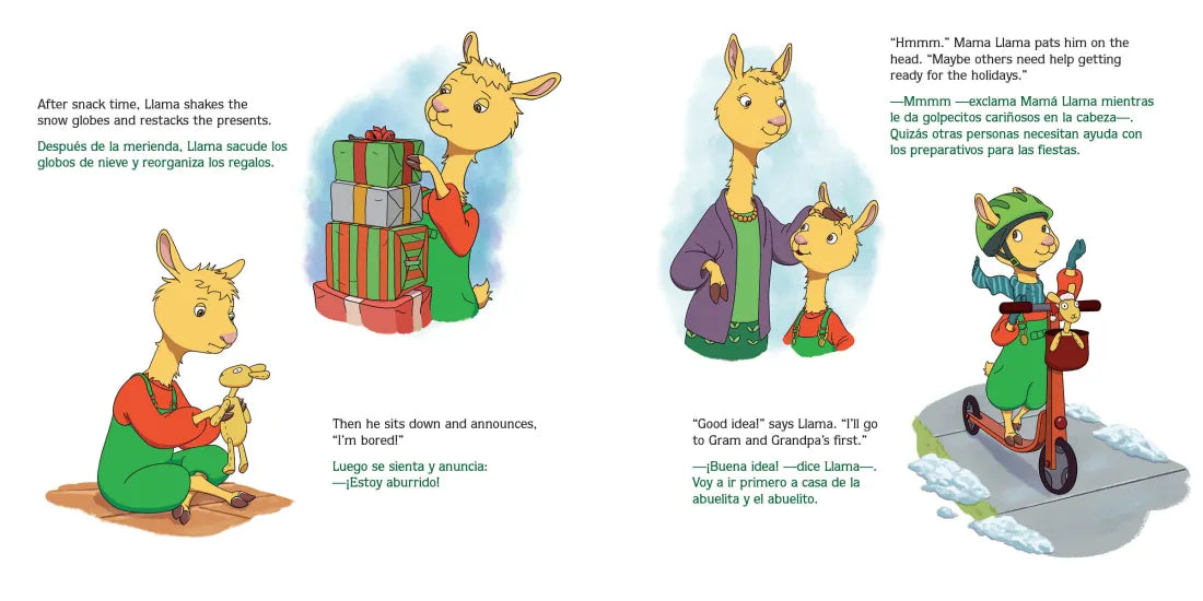 Llama Llama el ayudante de las fiestas English-Spanish Edition) US - Paperback / softback