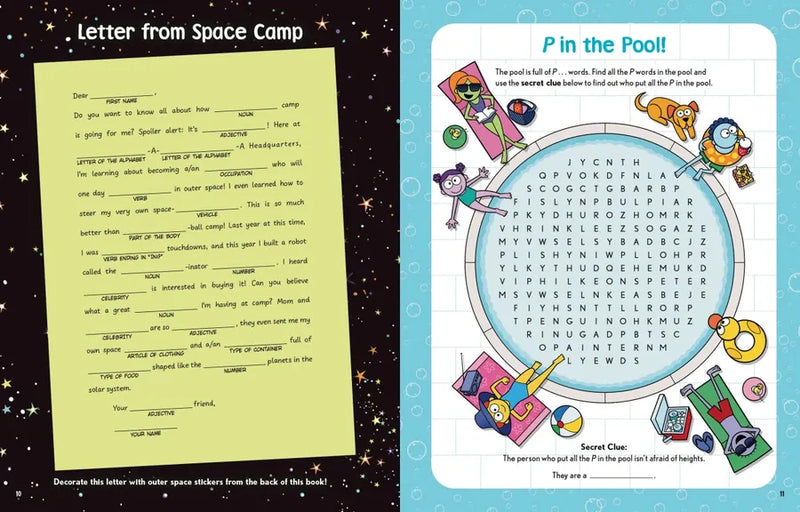 Mad Libs Super Summer Activity Book US - Paperback / softback