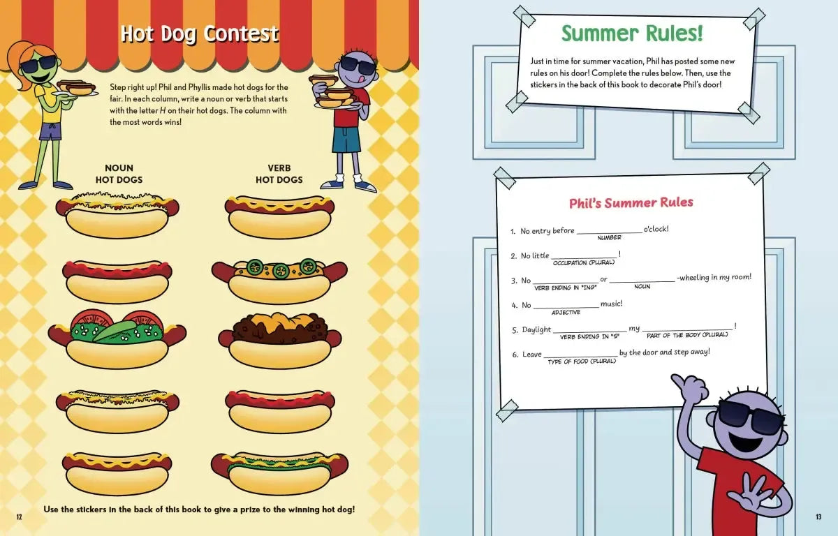 Mad Libs Super Summer Activity Book US - Paperback / softback