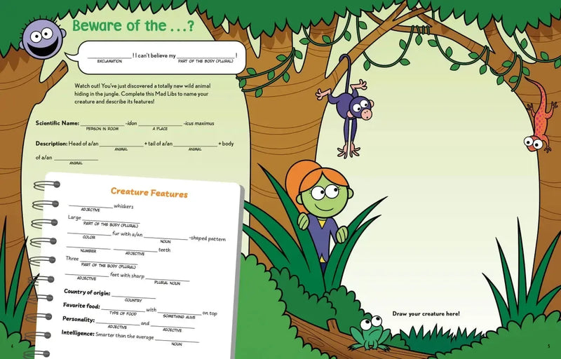 Mad Libs Wild, Wild Words Activity Book US - Paperback / softback