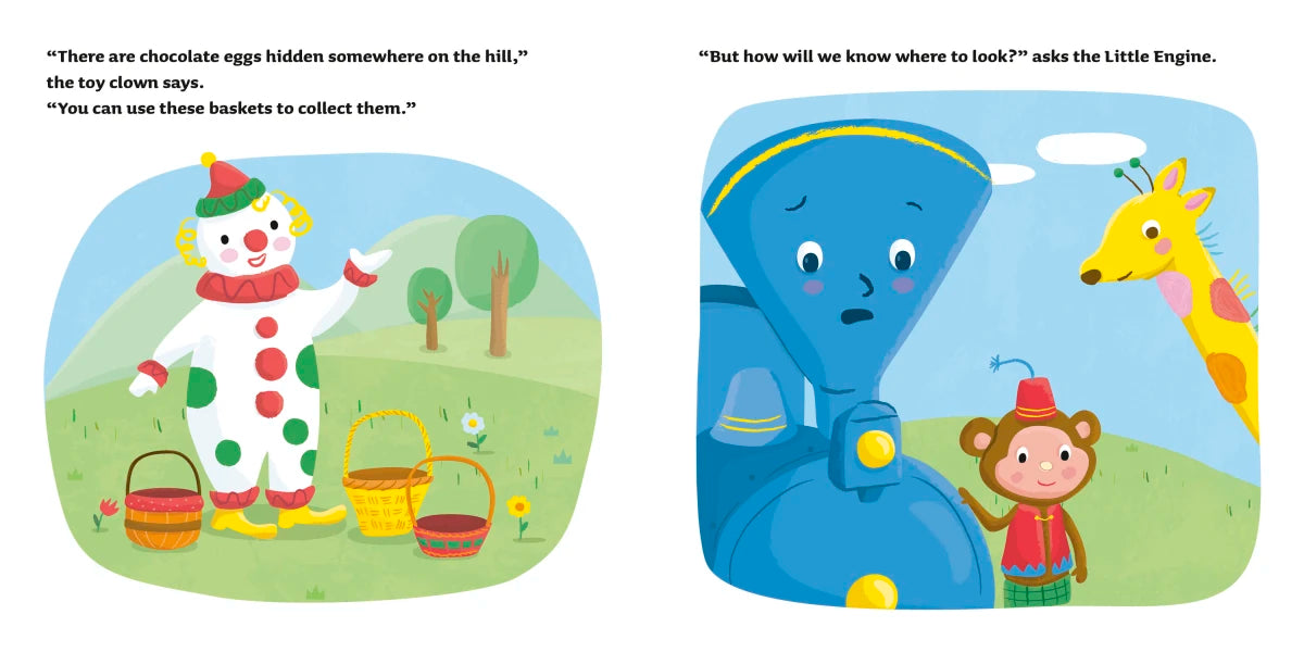 The Little Engine's Easter Egg Hunt US - Board book