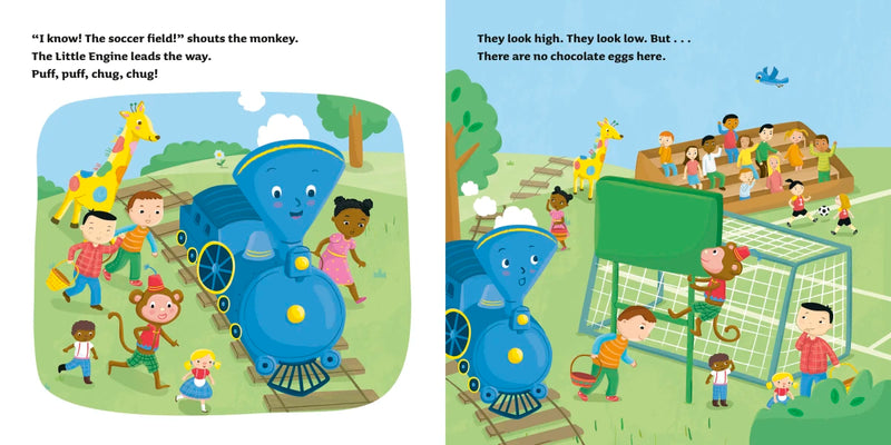 The Little Engine's Easter Egg Hunt US - Board book