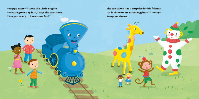 The Little Engine's Easter Egg Hunt US - Board book