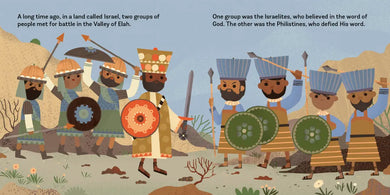 The Story of David and Goliath US - Board book