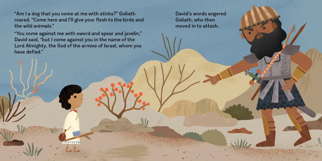 The Story of David and Goliath US - Board book