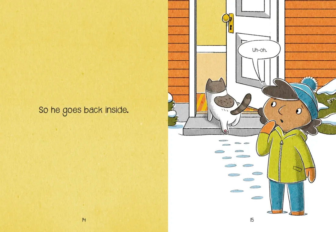 Flubby Does Not Like Snow US - Hardback
