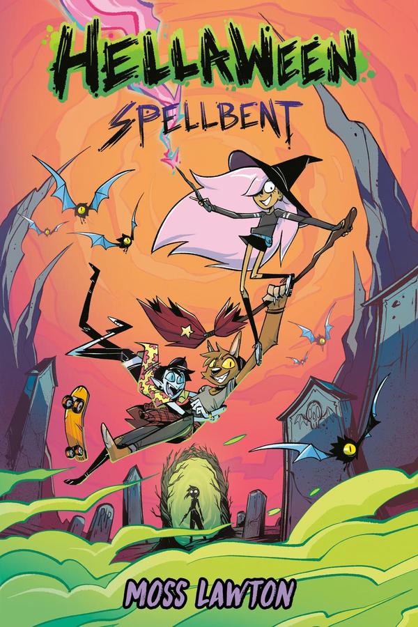 Hellaween: Spellbent: A Graphic Novel-Children’s / Teenage fiction: General and modern fiction-買書書 BuyBookBook