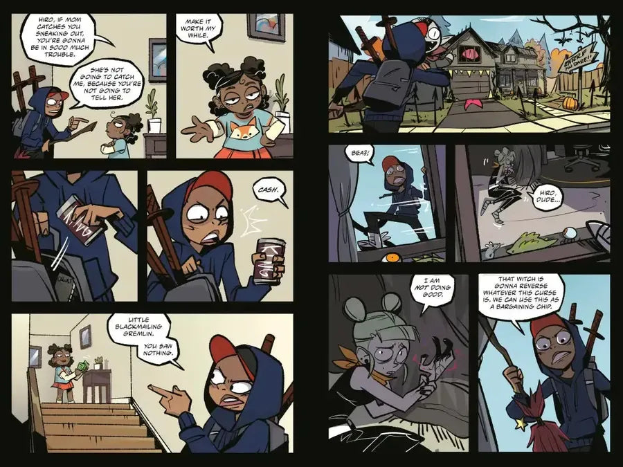 Hellaween: Spellbent: A Graphic Novel US - Paperback / softback