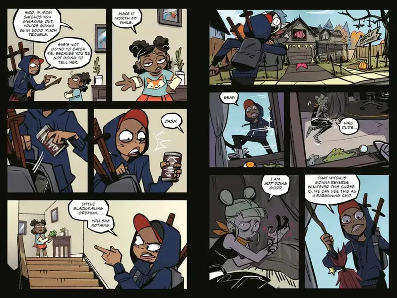 Hellaween: Spellbent: A Graphic Novel US - Paperback / softback